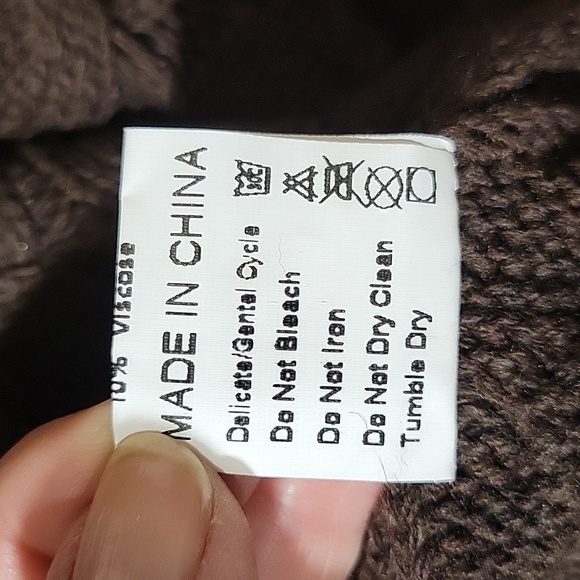 Duster style brown cardigan - Picture 10 of 10